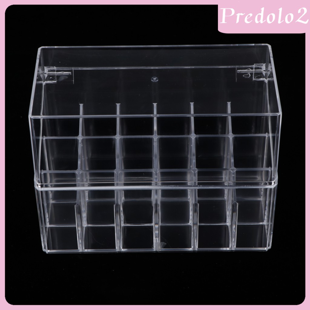 Khay Đựng Son Môi Chất Liệu Acrylic Có Nắp Màu Trong Suốt Tiện Dụng | BigBuy360 - bigbuy360.vn