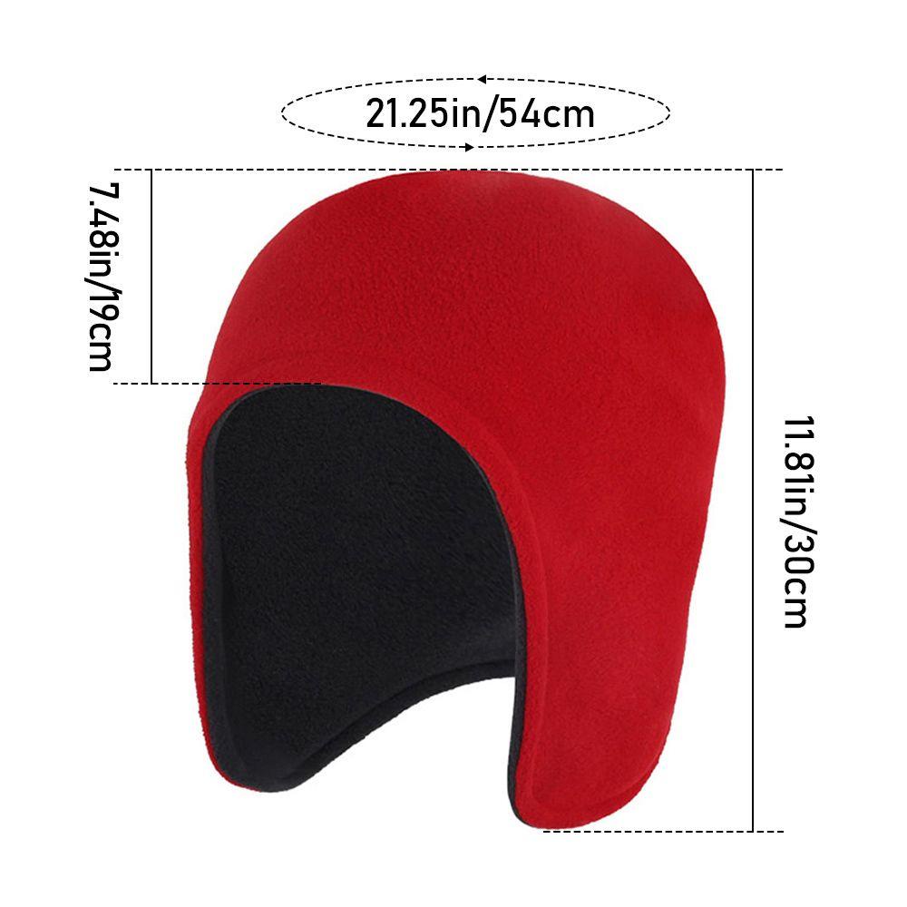 MUVAKO 1 Mũ Trùm Tai Giữ Ấm Mùa Đông Bằng Lông Cừu Dành Cho Nam Và Nữ