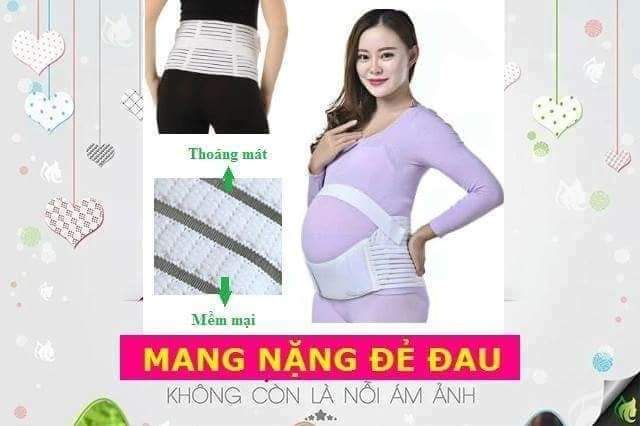 Đai đỡ bụng bầu cho các mẹ.