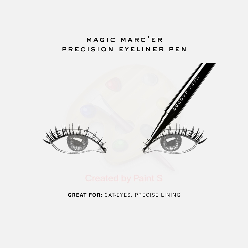 MARC JACOBS BEAUTY ⚜️ Bút kẻ mắt Magic Marc'er Precision Pen Waterproof Liquid Eyeliner