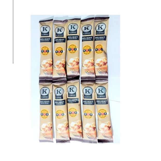 Cà Phê Hòa Tan K Coffee Delight 3in1 36 gói x 17g - cafe K delight Phúc Sinh
