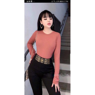Quần legging verrsace kèm túi giấy