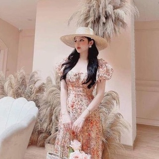 Mũ cói rộng vành cói tự nhiên dây buộc siêu sang chảnh