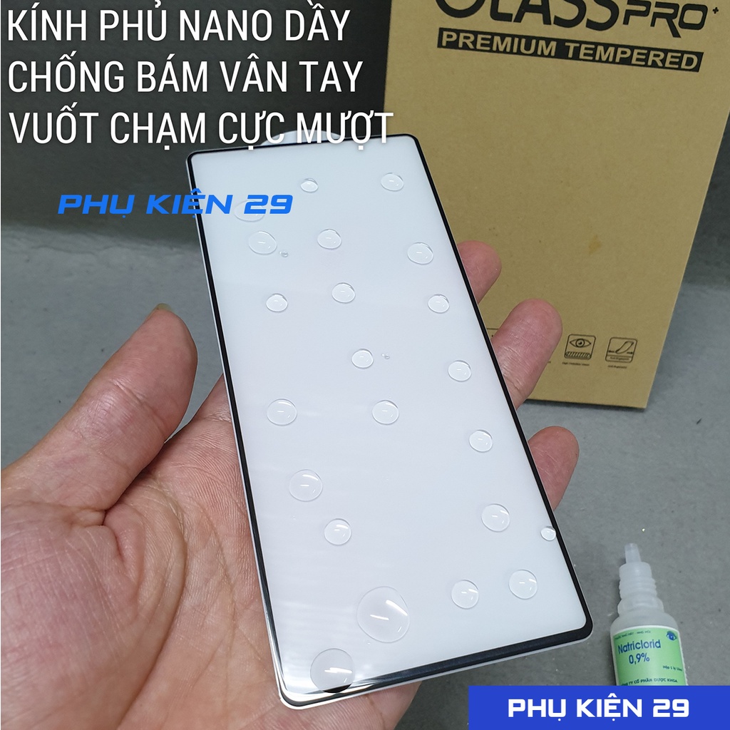Dán kính cường lực FULL màn FULL keo 5D Glass Pro+ 9H