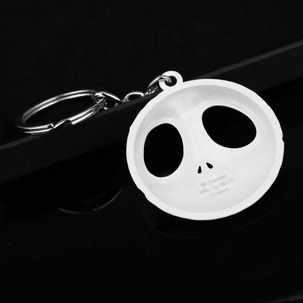 Móc Khóa Mặt Nạ Đầu Lâu PEWANY Bằng Kim Loại Phong Cách Punk The Nightmare Before Christmas
