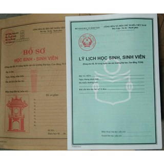 Hồ sơ học sinh, sinh viên