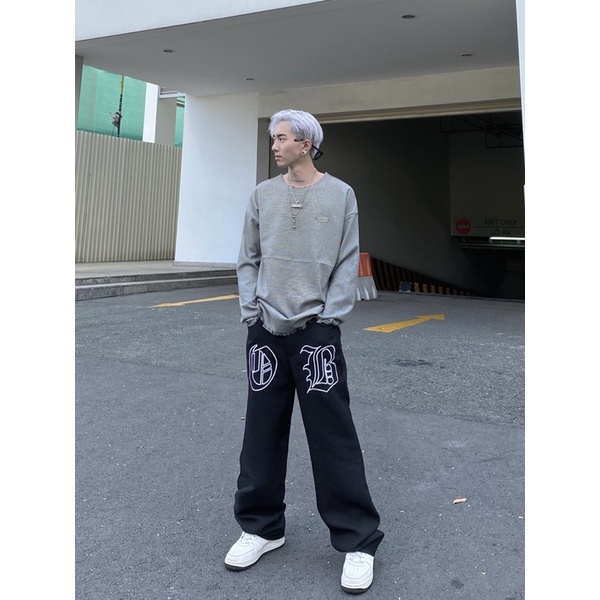 [Mã 12FASHIONSALE1 giảm 10K đơn 50K] Áo dài tay OMBRE TWEED SWEATER | BigBuy360 - bigbuy360.vn