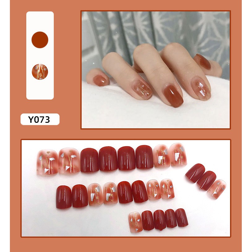 Bộ 24 Móng tay giả SUAKE trang trí móng tay sành điệu