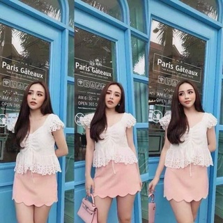 Chân váy răng cưa nữ tính