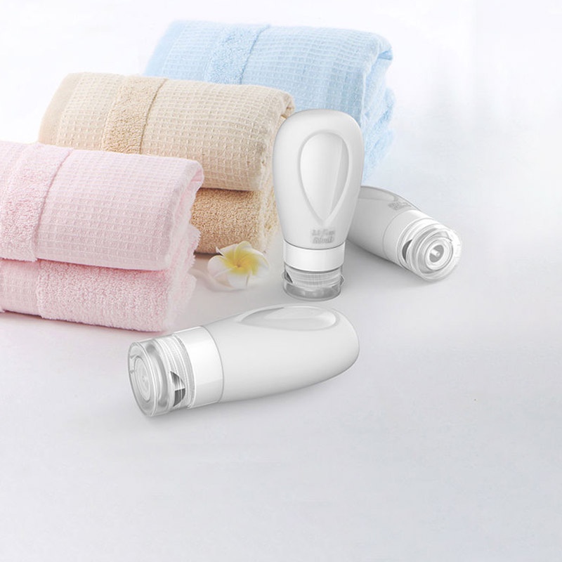 Chai Chiết Dầu Gội/Sữa Tắm Bằng Silicone Nhỏ Gọn Tiện Lợi Dành Cho Đi Du Lịch