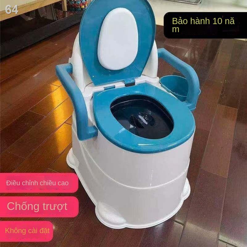 [Nhà vệ sinh ngồi xổm] Nhà di động cho người già, bệ xí, chất khử mùi trong nhà, phụ nữ mang thai, g