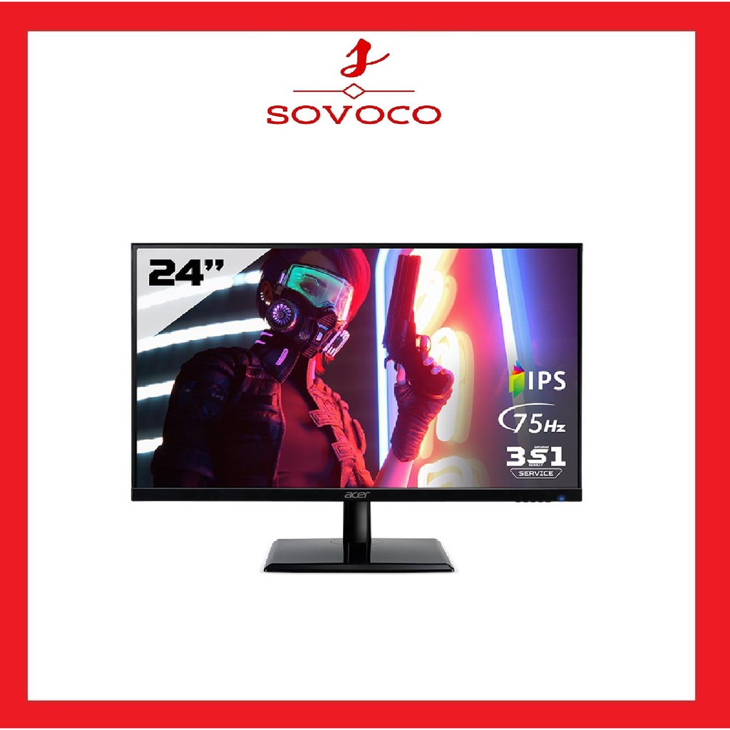 Màn hình Acer EK241Y (23.8 inch/FHD/IPS/75Hz/4ms/250 nits/HDMI+DSub)