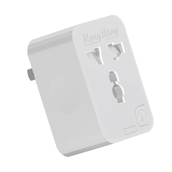 Ổ cắm wifi đơn thông minh điều khiển từ xa chính hãng Rạng Đông Model: OC.01.WF 16A