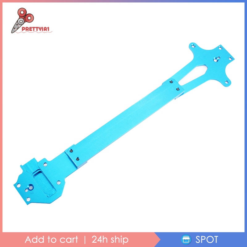 Khay Radio Bằng Hợp Kim Nhôm Nâng Cấp Prettyia1 Dành Cho Xe Đồ Chơi 1 / 12 Wltoys 124018 124019 Phụ Kiện Trang Trí Xe Hơi Điều Khiển Từ Xa DIY