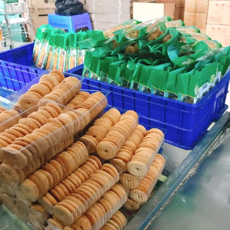 Bánh vừng vòng nhỏ dừa thơm ngon.