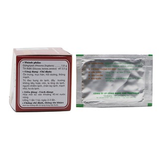 Trà Gừng Traphaco hộp 10 túi