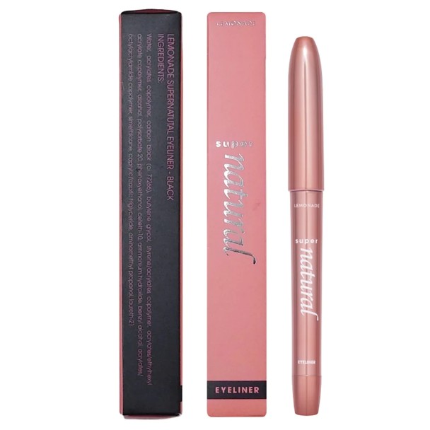 Bút Kẻ Mắt Lemonade SuperNatural Eyeliner SuperTiger Màu Đen | Nâu Siêu Mảnh Sắc Nét Chống Trôi 1g - Daothinhuquynh