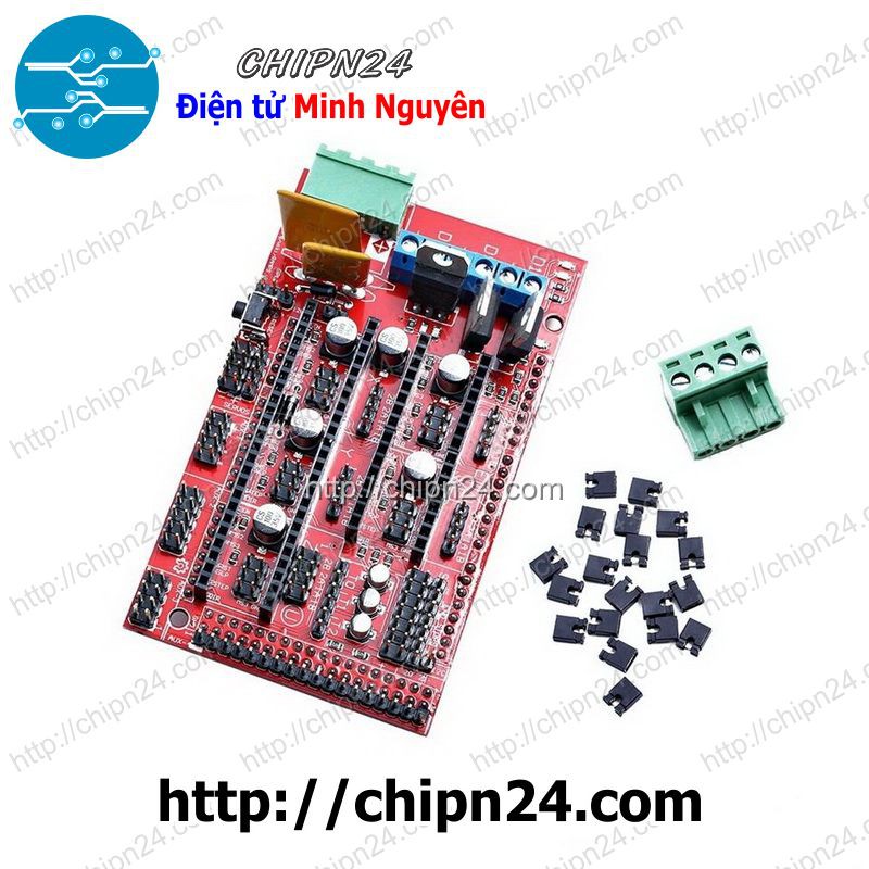[1 CÁI] (B6) Mạch điều khiển máy in 3D RAMPS 1.4