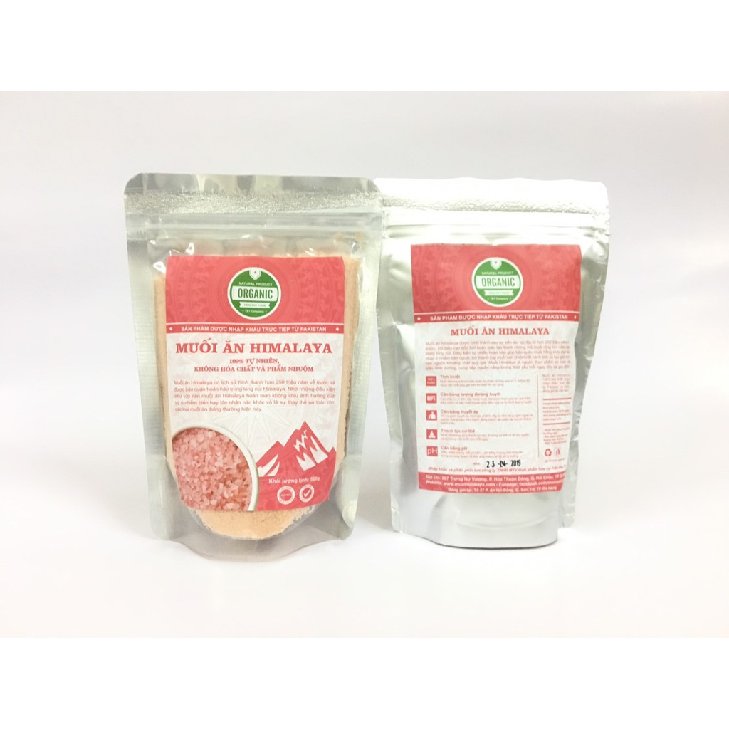 Muối Hồng Himalaya 500gr