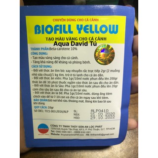Biofill Yellow _ Tạo màu vàng cho cá