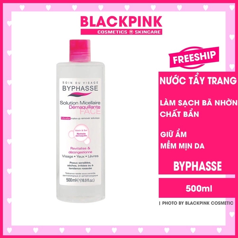  Nước tẩy trang BYPHASSE PHÁP 500ml