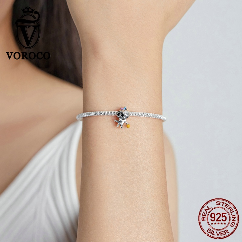 Hạt charm BAMOER bạc 925 thiết kế phong cách Halloween với nhiều kiểu tuỳ chọn