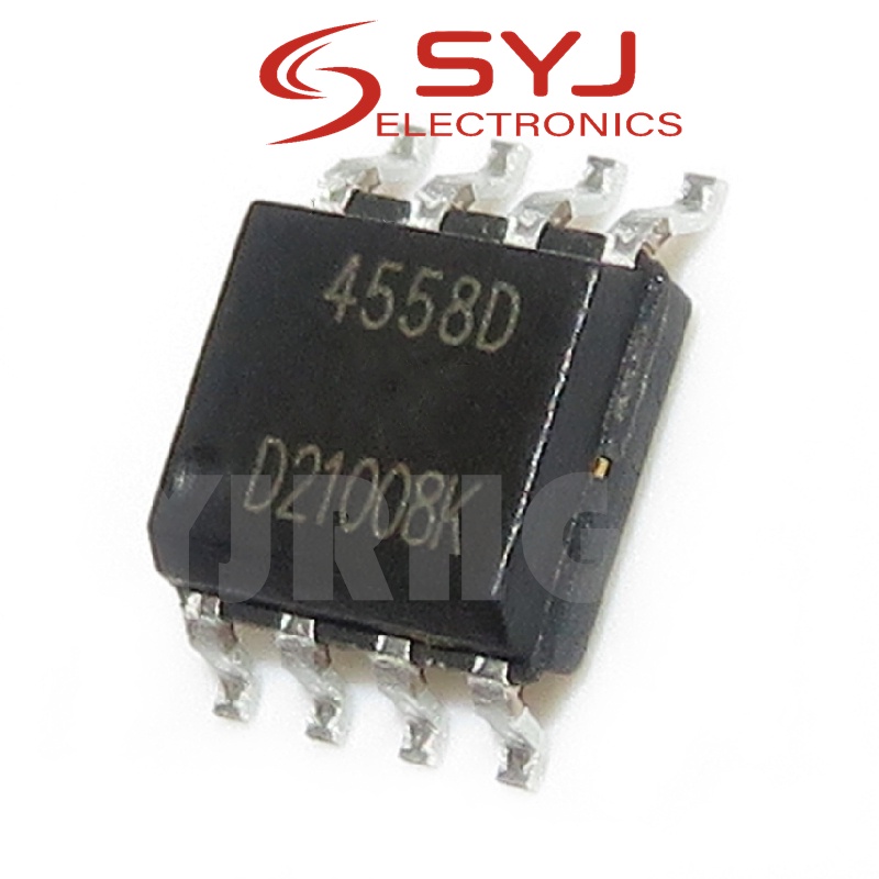 Bộ 10 Linh Kiện Điện Tử JRC4558 JRC4558D 4558 4558D SOP-8