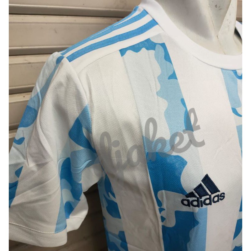 Áo Thun Đá Banh Đội Tuyển Argentina Home 20 21 2020 2021