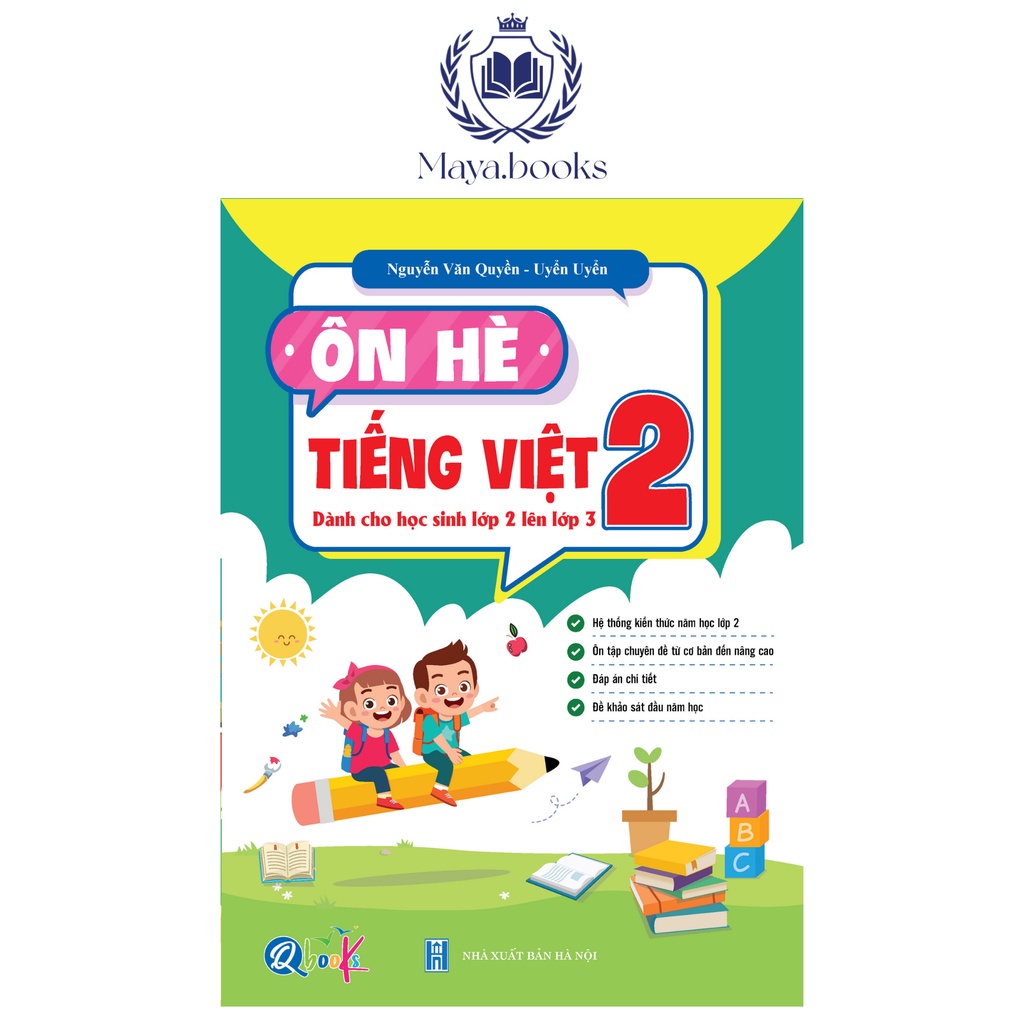 Sách - Bài tập ôn tập hè Tiếng Việt lớp 2 lên lớp 3