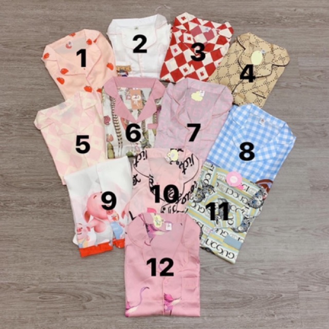 Bộ Ngủ Nữ Mặc Nhà Chất Lụa Đẹp💋free ship💋 Bán sỉ