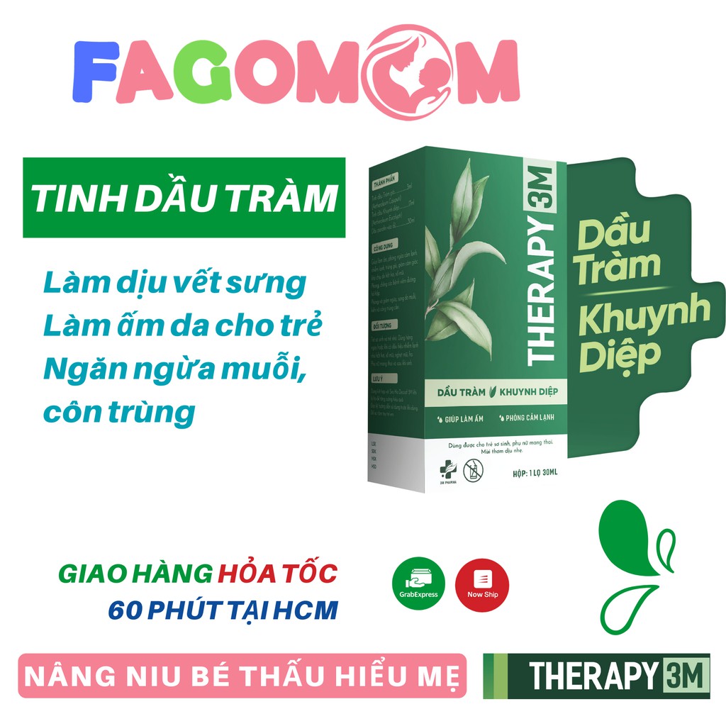 Dầu tràm khuynh diệp Therapy 3M - 30ml