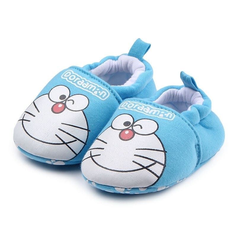 Giày Búp Bê Hình Doraemon Xinh Xắn Cho Bé Tập Đi