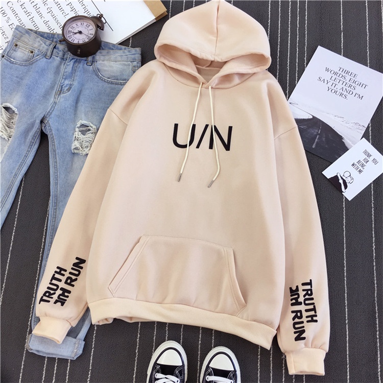 Áo hoodie tay dài phong cách cổ điển thời trang năng động