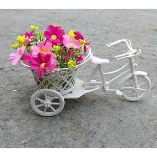 5 Giỏ Cắm Hoa Hình Xe Đạp Dễ Thương 125 000