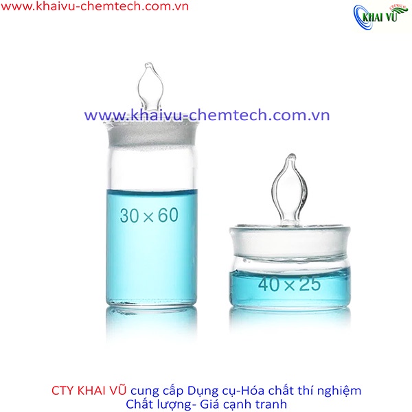 CHÉN CÂN THỦY TINH thí nghiệm