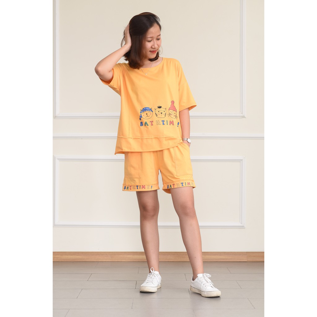 Set Đồ Nữ Hình Mèo Cotton Cao Cấp | BigBuy360 - bigbuy360.vn