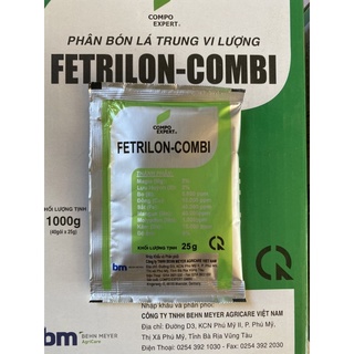 phân bón lá trung vi lượng FETRILON COMBI  25gr  gói  
