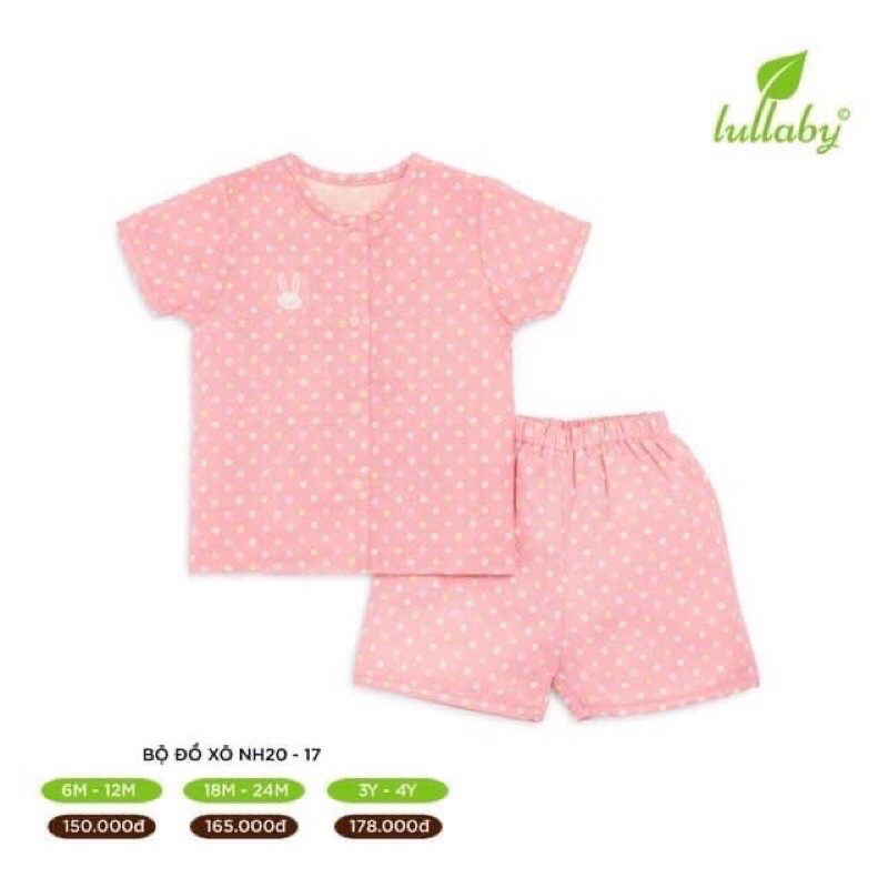 [HÀNG XẢ] Bộ xô Lullaby bé gái