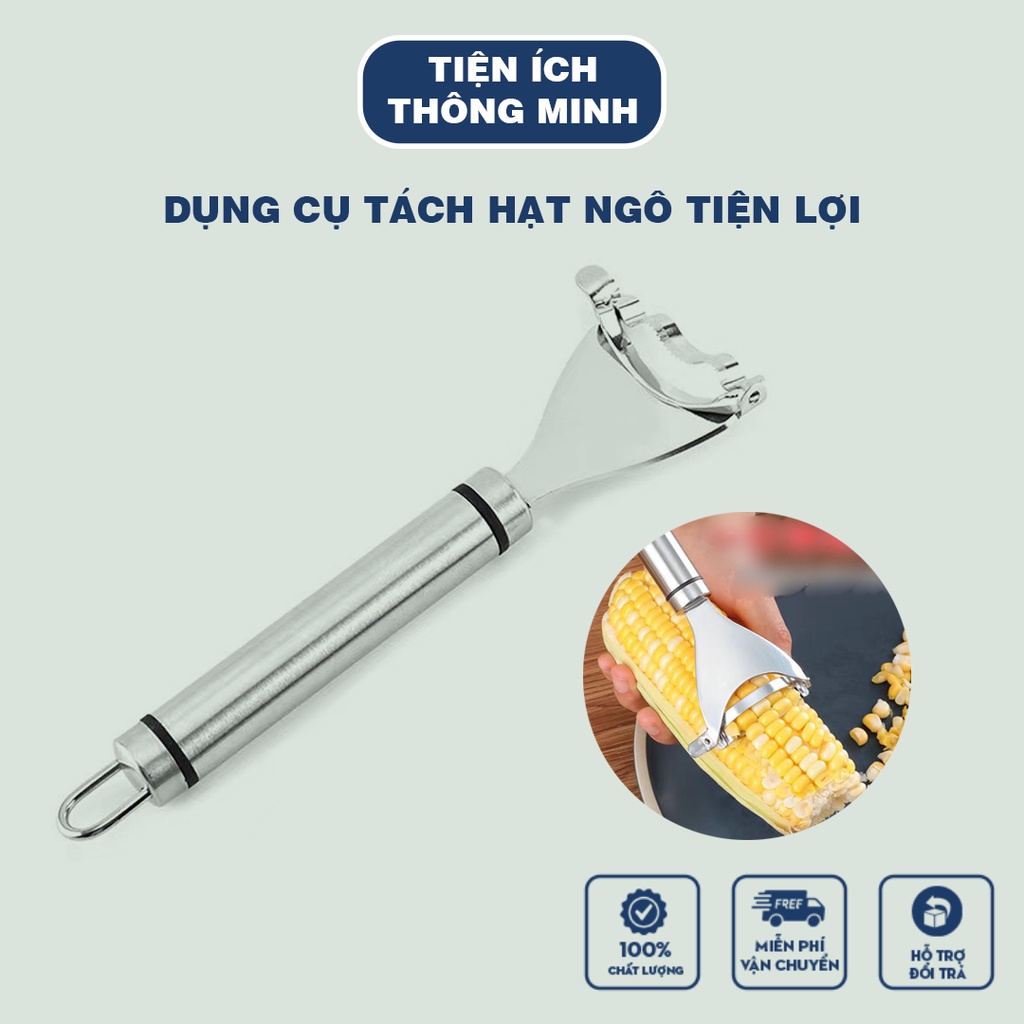 Dụng cụ tách hạt ngô bằng Inox tiện lợi