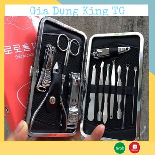 Bộ bấm móng tay thép không gỉ-bộ cắt móng tay xịn - king