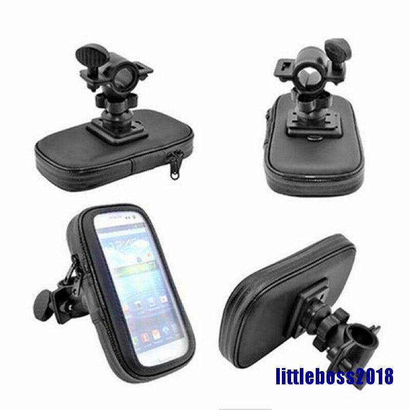 Túi Đựng Điện Thoại Gắn Tay Lái Xe Đạp Màu Đen Chống Thấm Nước 2018 | BigBuy360 - bigbuy360.vn