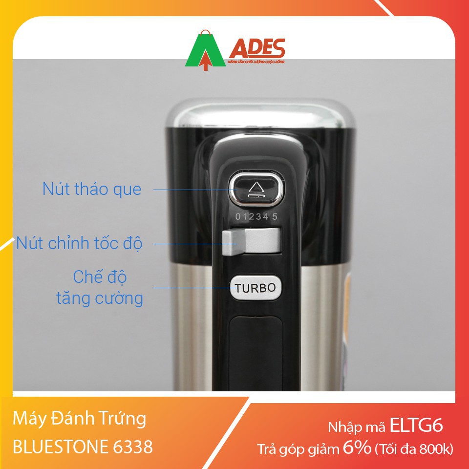 Máy đánh trứng Bluestone HMB-6338 | | BẢO HÀNH CHÍNH HÃNG 2 NĂM - 1 ĐỔI 1
