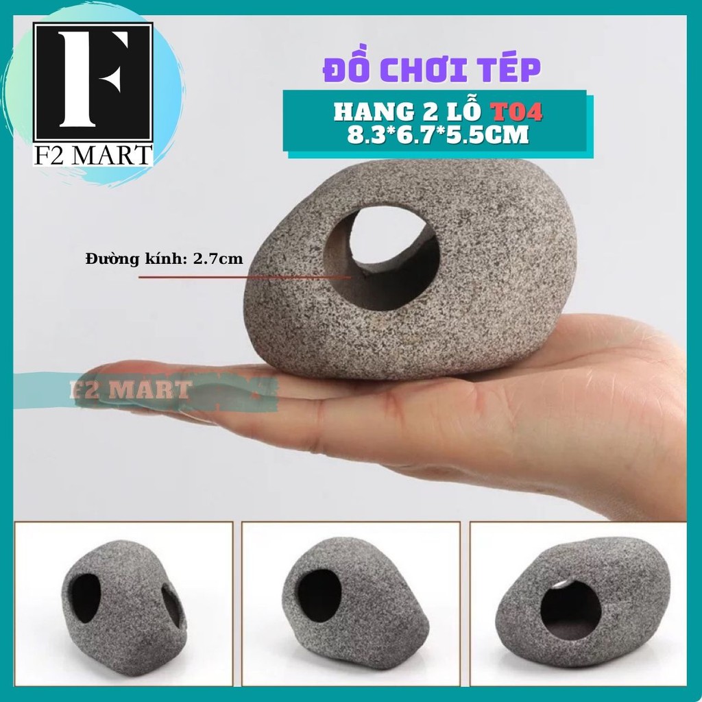 Đồ Chơi Bằng Gốm Cho Tép Cảnh (Nhiều Hình)