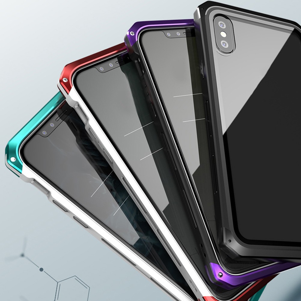 Ốp điện thoại khung kim loại bảo vệ chắc chắn dành cho iPhone 7/8/X/XS/XR