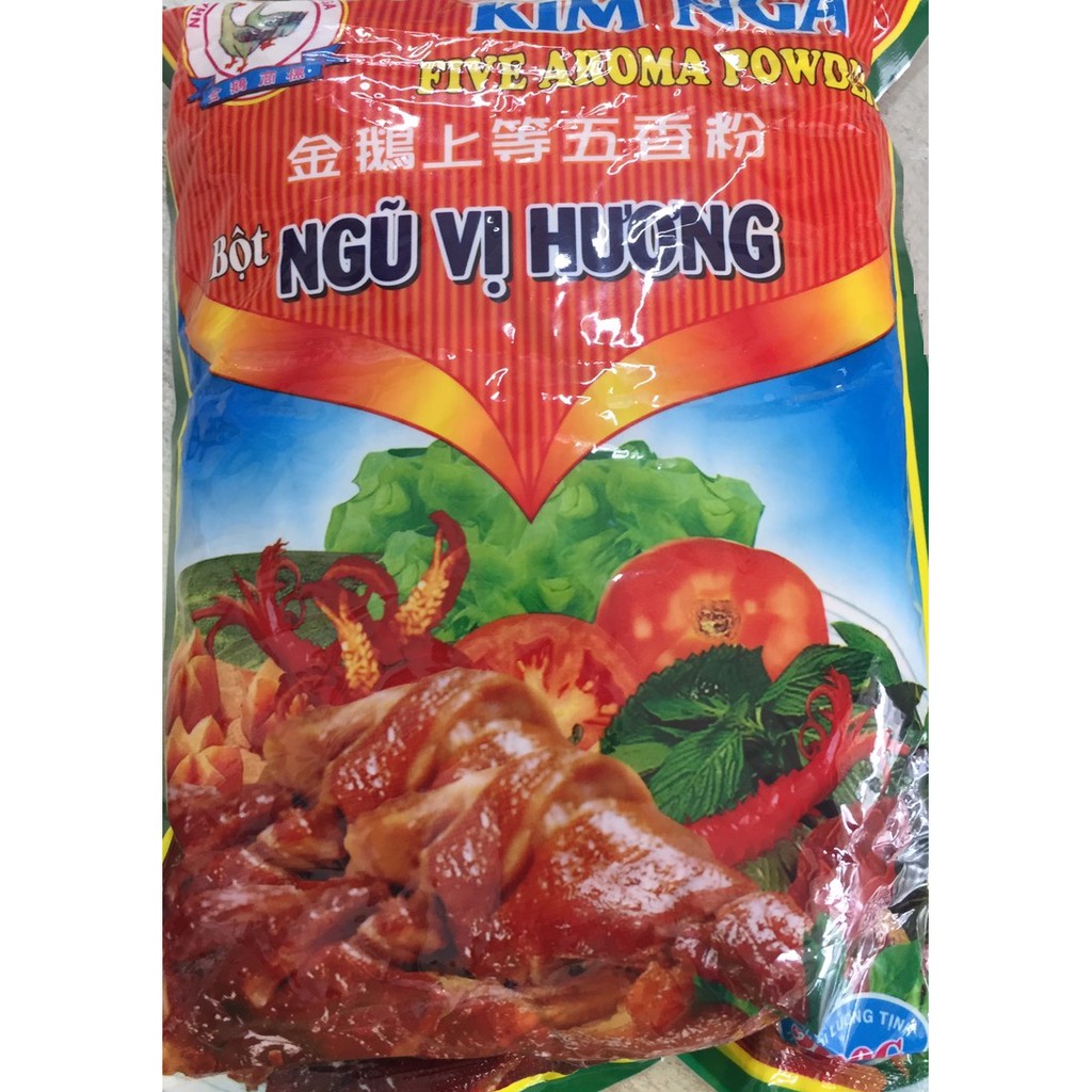 Bột Ngũ Vị Hương Kim Nga - Gói 500 Gram, 100 Gram