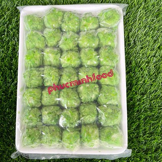 Chả Cá Tẩm Cốm Xanh Loại Ngon Gói 500 Gram (35 Viên)