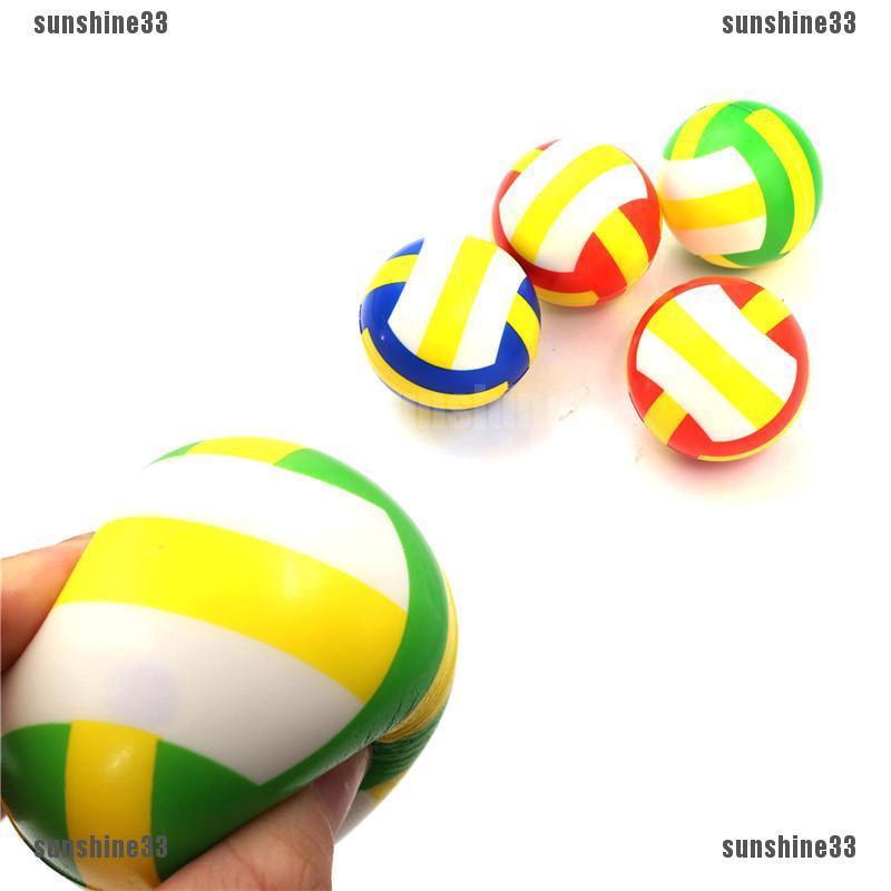 Cục nắn bóp đàn hồi chậm hình quả bóng chuyền ngoài trời