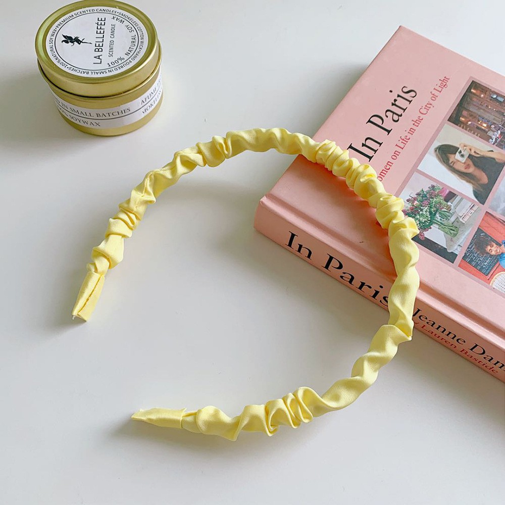 Băng đô thời trang bằng vải màu sắc giản đơn dễ phối đồ cho nữ