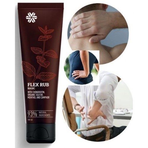 Gel Xoa Giảm Đau Khớp Xương 414328 Flex Rub Basic Siberian Wellness Từ Thảo Dược Nga