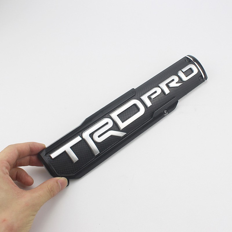 Miếng dán logo TRD Pro trang trí xe Toyota Tacoma tundra